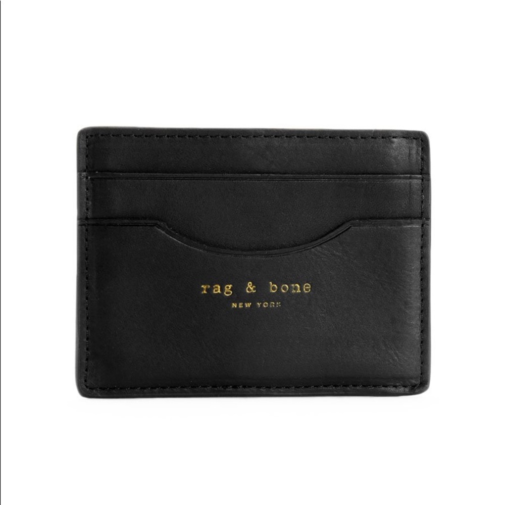 Rag & Bone Leather Card Holder